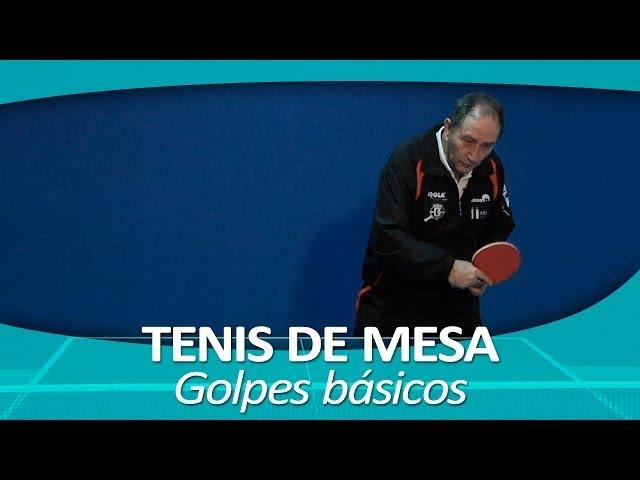 TENIS DE MESA 7. Golpes básicos