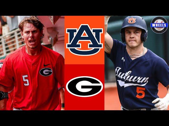 #11 Auburn vs #3 Georgia (G2) | 2025 College Baseball Highlights