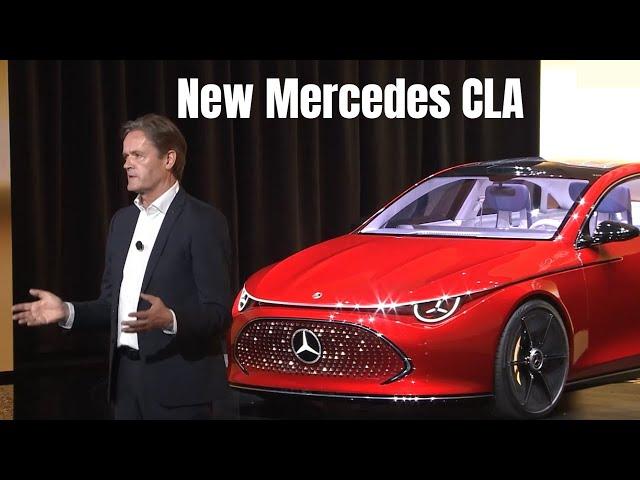 New Mercedes CLA Presentation at Auto China