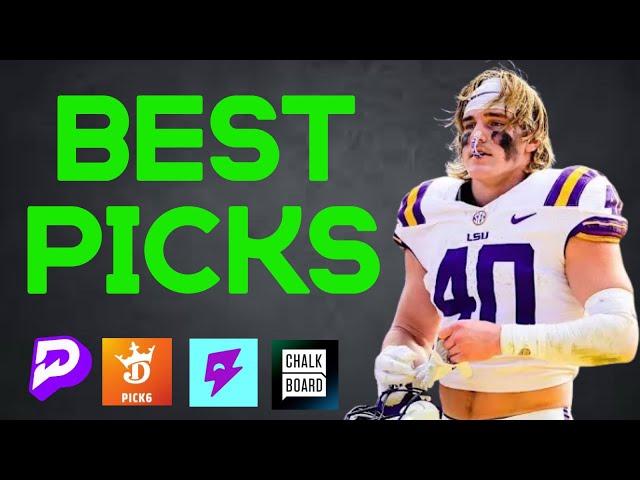 CFB Week 9 Best Bets Prizepicks Player Props 10/26/24