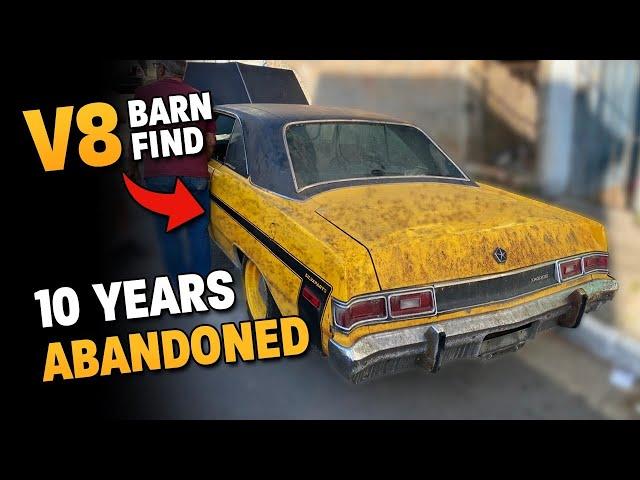 ABANDONED 1970 V8 DODGE DART! FULL DETAILING | MUSCLE CAR WASHING