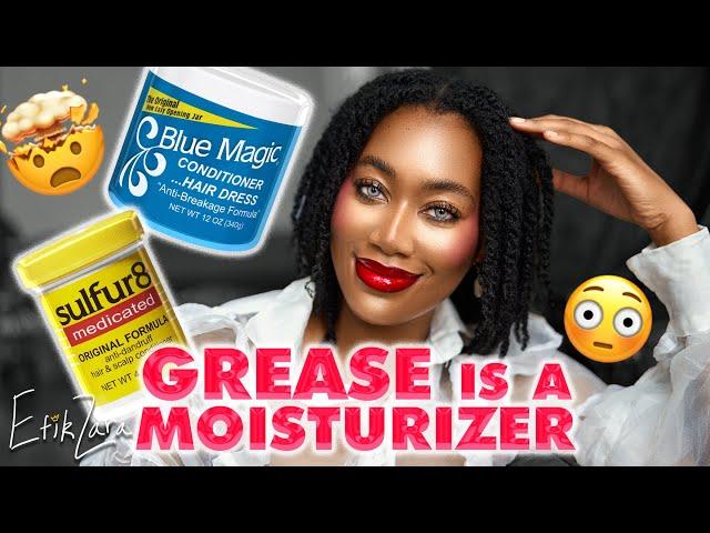 Natural Hair Peeps LIED: GREASE, BUTTER, and OIL are MOISTURIZERS! Hydration vs Moisture | EfikZara