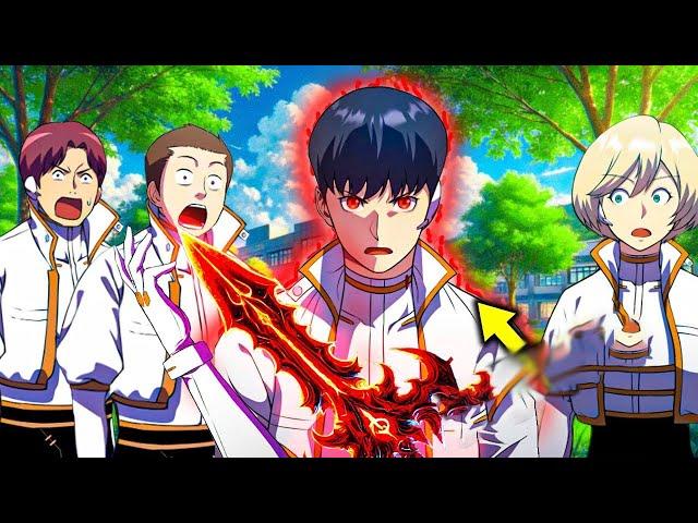 شاب حاول يخفي قوة ملك الشياطين ولكن فشل  ملخص انمي كامل