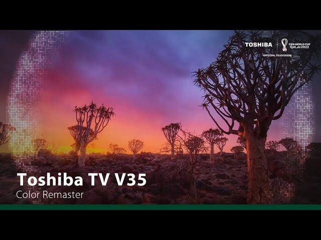 The Grand Art of Color Remastering - Toshiba TV V35