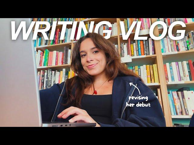 days in my life as a writer revising her first novel  writing vlog!