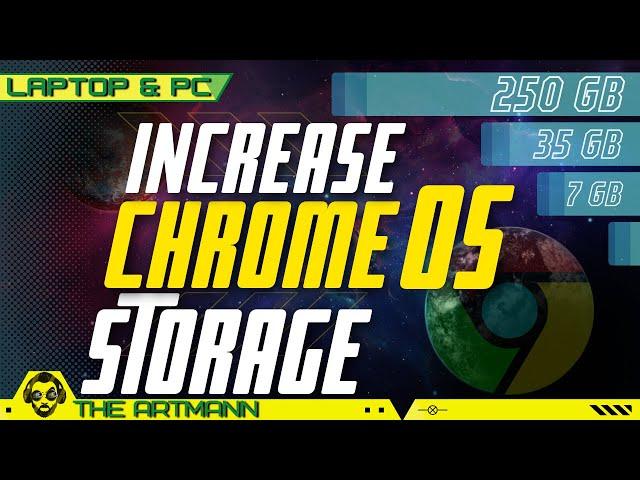 How to Increase Chrome OS Storage [Dual Boot, Bootable USB] [2021]