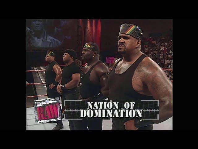 Ahmed Johnson on why he turned Heel & Joined the Nation of Domination! Promo 1997 (WWF)