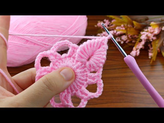 *Trend Tunisian Crochet motifs *Very easy Tunisian crochet pattern explanation #crochet #knitting