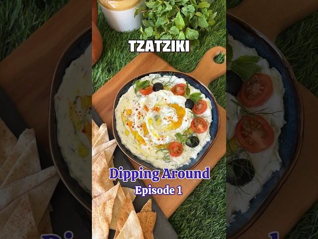 Tzatziki , the ultimate , super easy & quick dip. Simple ingredients. Dipping around - Episode 1