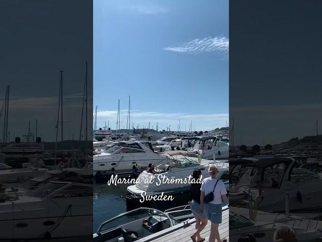 Marina at Strömstad, Sweden #travel #wanderlust #sweden #coastlife #boatlife