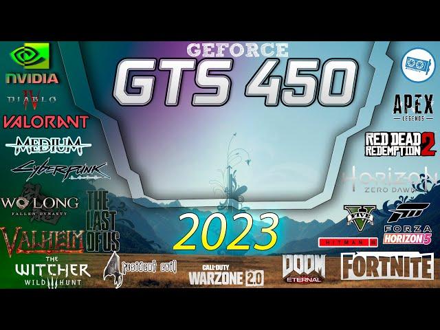 NVIDIA GTS 450 in 15 Games   | 2023-2024