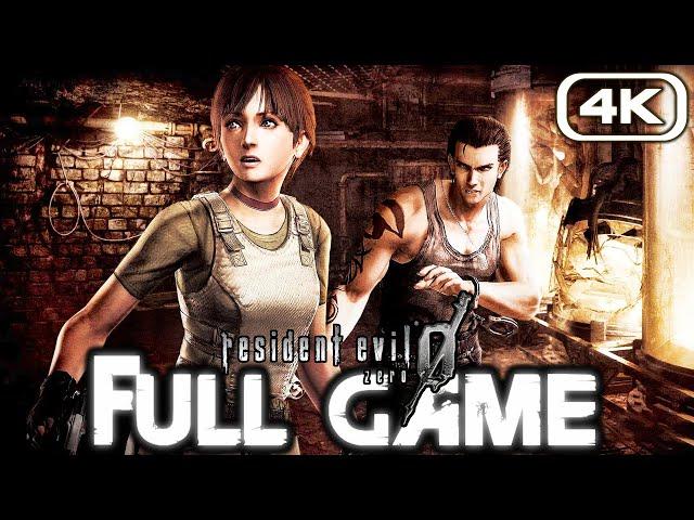 RESIDENT EVIL ZERO REMASTERED Gameplay Walkthrough FULL GAME (4K 60FPS) No Commentary