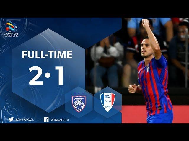 #ACL2020 : JOHOR DARUL TA'ZIM (MAS)  2-1 SUWON SAMSUNG BLUEWINGS (KOR) : Highlights