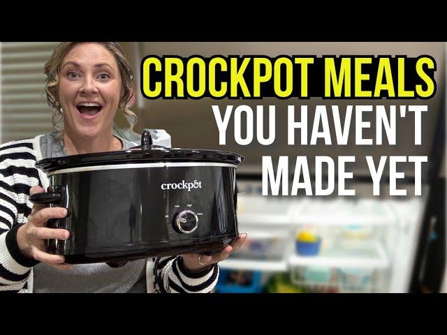 Easy & Tasty CROCKPOT FREEZER Meals: Cook Once, Eat Twice