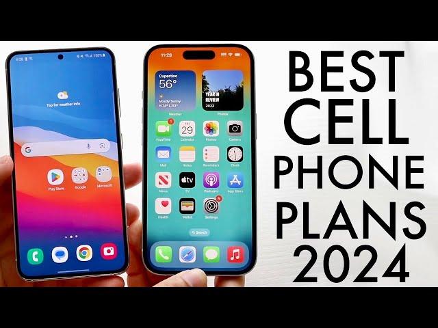 BEST Cell Phone Plans In 2024! (Which Should You Choose?)