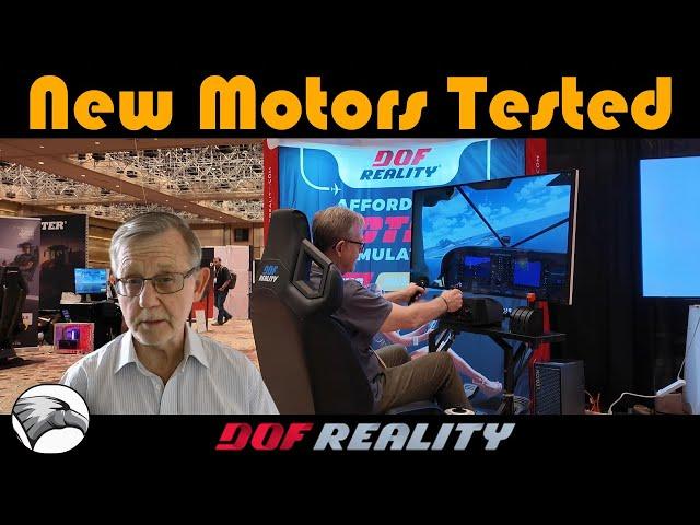 New DOF Reality Motors Tested in MSFS | DOF H3 Motion Platform