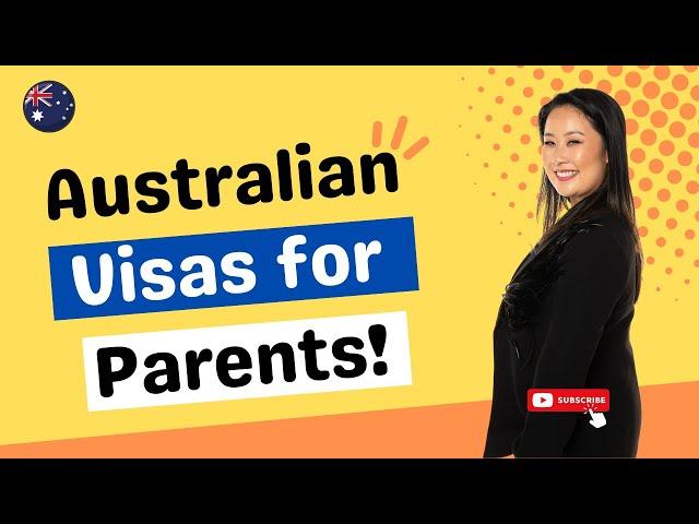 Visas Options for Your Parents to Stay with You in Australia!