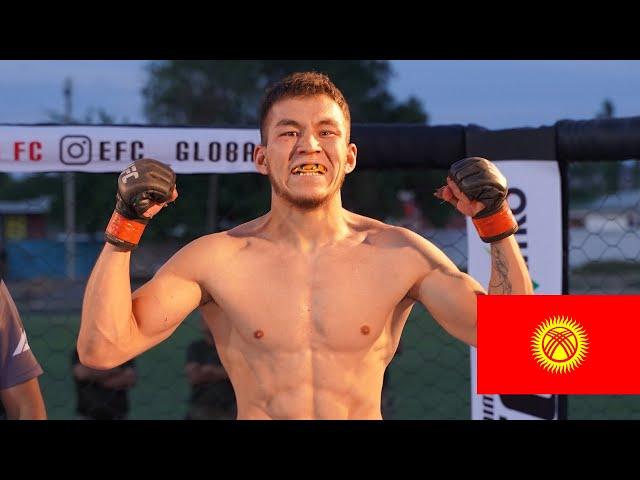 УВЕРЕННАЯ ПОБЕДА КЫРГЫЗА: Нурсултан Мадосмонов (КР) - Мухамедали Насридинов (УЗБ) / EFC 22 Batken