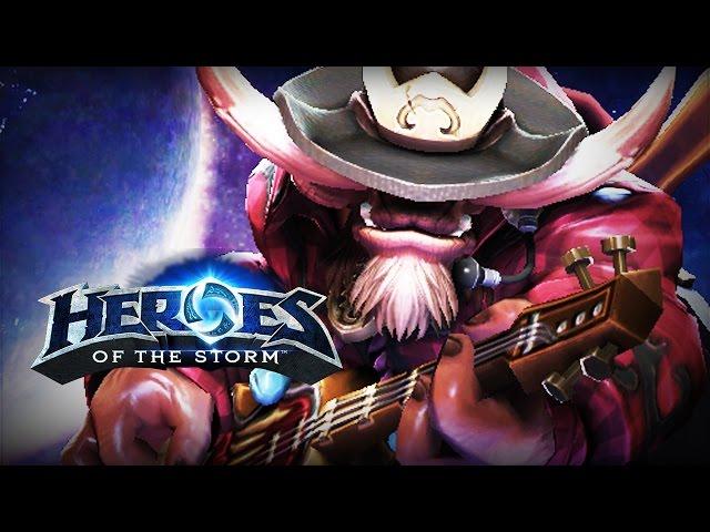  Heroes of the Storm (Gameplay) - E.T.C. Extra Tanky Cow (HoTs Quick Match)