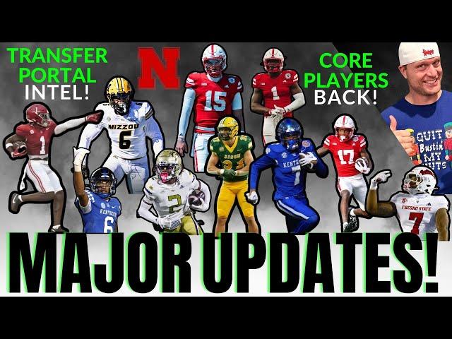 Nebraska's TOP TRANSFER Portal Targets/UPDATE! Dylan RAIOLA Rumors & CORE PLAYERS Coming Back!