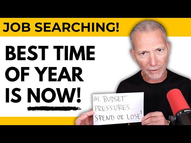 Why Now is THE Best Time of Year to Find a New Job (2024-2025) | Job Search Challenge®