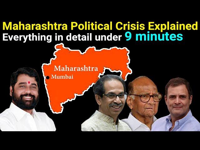 Maharashtra political crisis 2022 Explained under 9 minutes | Will Shivsena split?