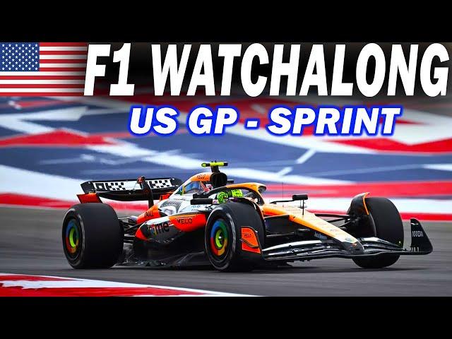  F1 Watchalong - US GP - SPRINT RACE - with Commentary & Timings