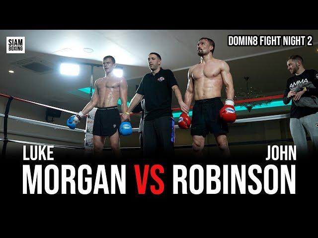 Luke Morgan vs John Robinson - K1 - Domin8 Fight Night 2