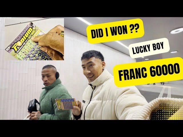 Franc 60000 || lucky || swiss vlog || Tibetan vlogger || bir ||