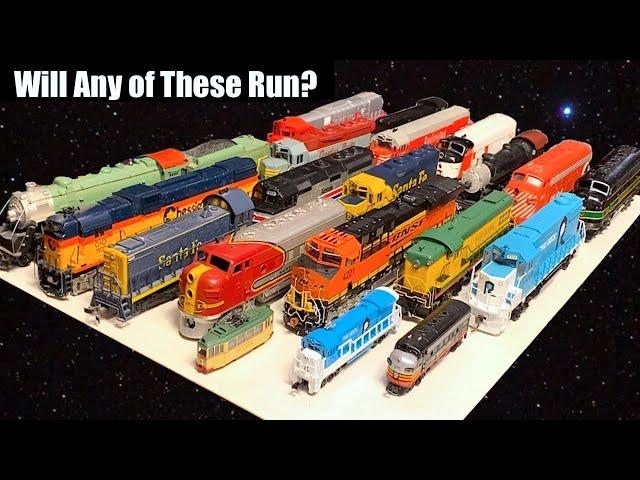 MEGA Vintage Locomotives Mail Unboxing - Will Any Run?