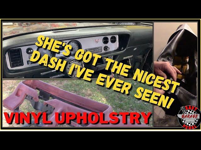 DIY Vinyl Dash Upholstery!! Marine Grade Vinyl Wrap: Real Texture, Real Cool!! Pontiac Firebird...