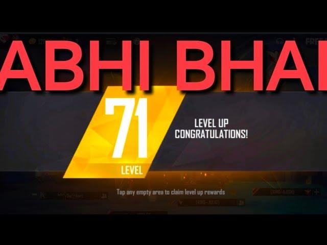 ABHI GAMING 71 LEVEL