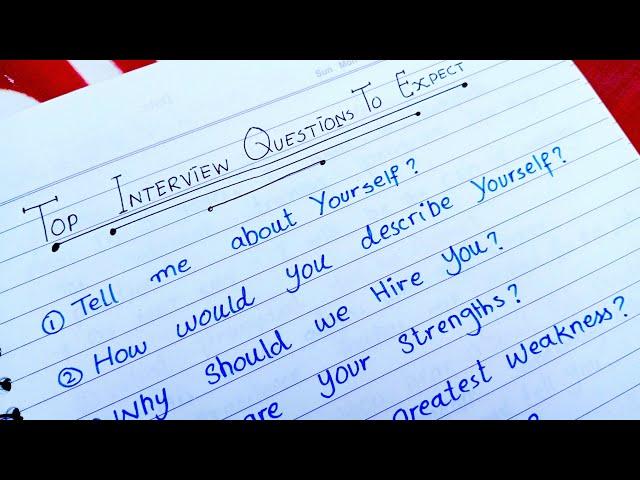 Top Interview Questions To Expect | GARJAN Knowledge #interview