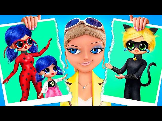 Mom vs Stepmom: Ladybug or Chloe? 31 DIYs for LOL