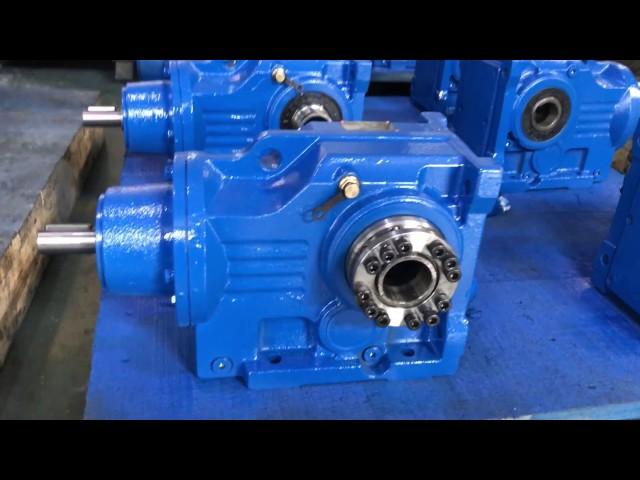 Good Performance MTJAS Series Helical Bevel Gearbox with Shrink disk