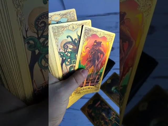 Карты Таро Ктулху Владыки Злых Духов Kesulu Mythology Tarot