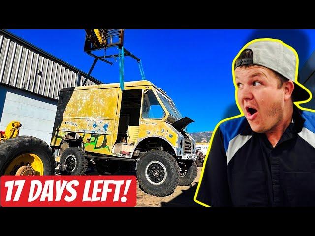 We Are Running Out Of Time On Our Custom Offroad Bread Van Build!