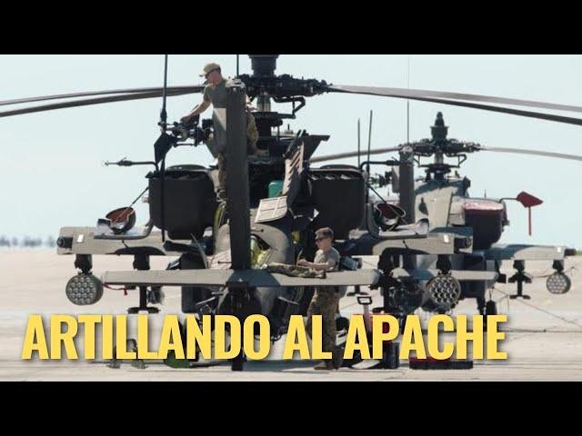 Así es el artillado de un helicóptero Apache