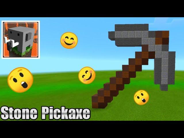 Craftsman: building craft Pixel Art Tutorial: Stone Pickaxe