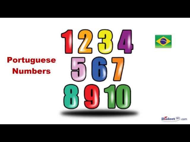 How to speak Portuguese - Numbers