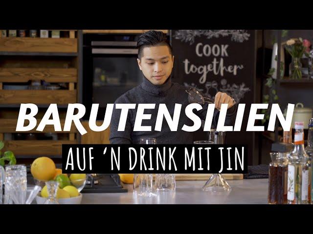 BASICS, DIE DU UNBEDINGT FÜR DEINE BAR BRAUCHST I Auf'n Drink mit Gin #3