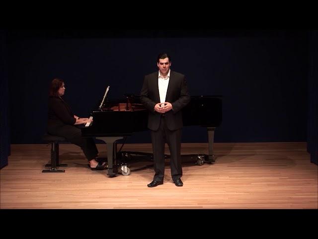 Daniel Bates, tenor: "Kuda, Kuda" from Tchaikovsky's Eugene Onegin