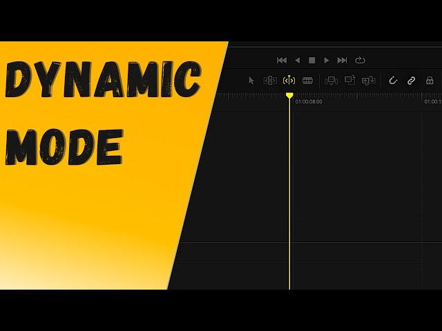 How Dynamic Mode works in DaVinci Resolve