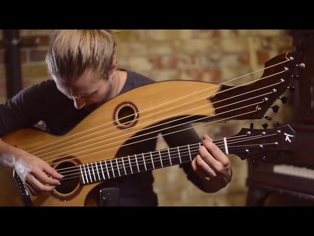 Calum Graham - "Farewell" feat. Michael Manring - Music Video (Harp Guitar)