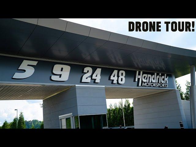 Extended drone tour of Hendrick Motorsports