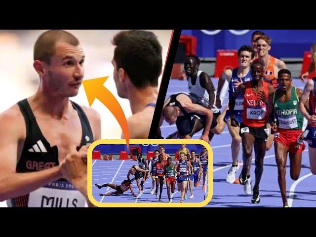 Controversial Collision in Men's 5000m Heat at Paris Olympics