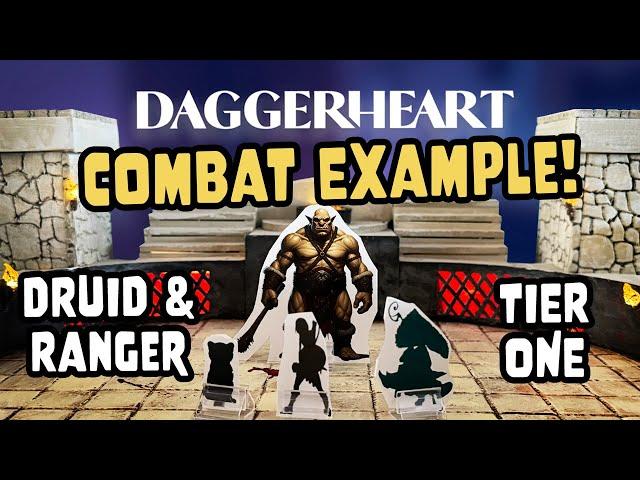 Daggerheart Combat Example - Druid & Ranger