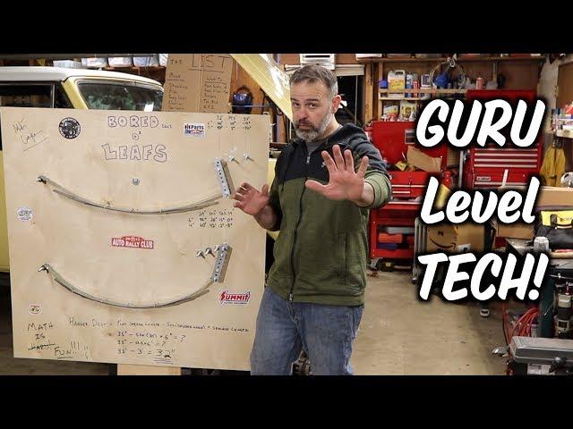 5.04 Leaf Springs & Shackles GURU Level Tech!