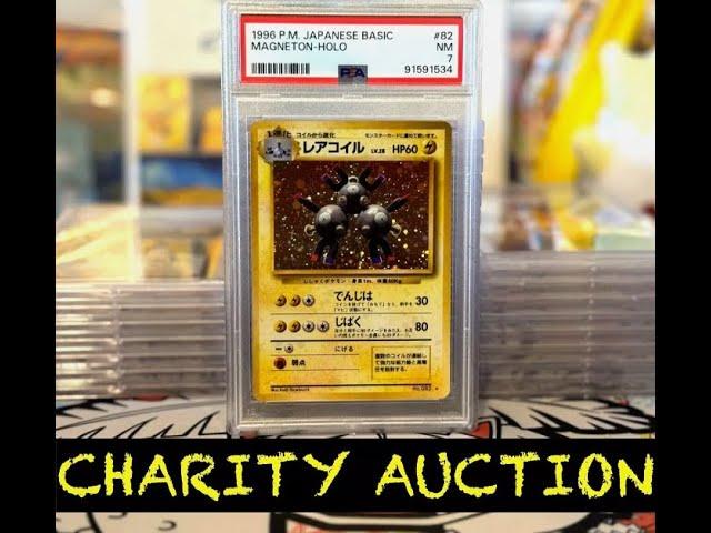 Pokemon Charity Auction - Mental Health Awareness  - NAMI - Japanese Base Set PSA Graded Holo