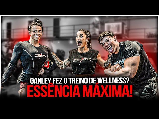 GANLEY PERDEU A ESSÊNCIA?? | *treino com wellness de 20 anos*